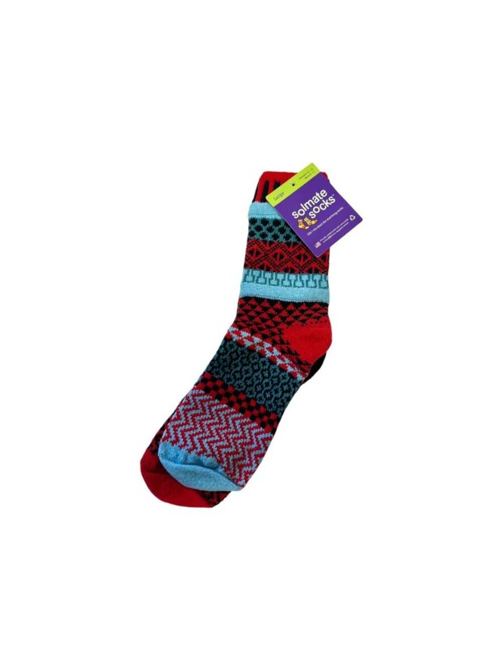 NWT Solmate Socks Mars Mismatch Pair
